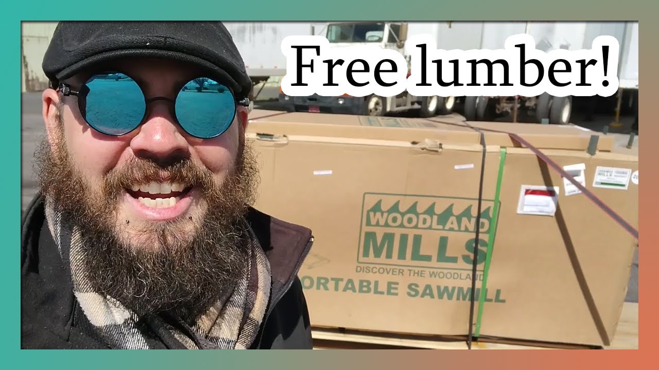 Woodland Mills Bandsaw Mill Complete Build YouTube