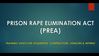 P R E A for Contractors, Vendors, Interns