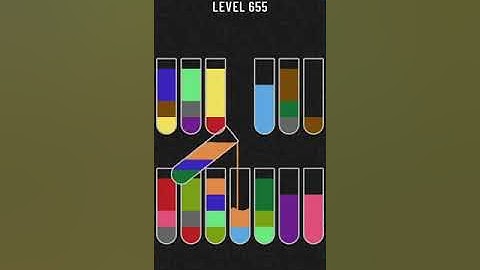 Water Sort Puzzle   level 655 !!! Mobile Cell Phone Game Walkthrough Android / Apple