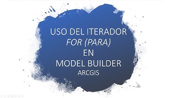 Model Builder Iterador For ArcMap (ArcGis). Herramienta automática creación masiva buffer.