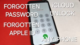 iCloud Lock Unlock Any iPhone with Forgotten Apple ID and Password/ Locked to Owner✔️