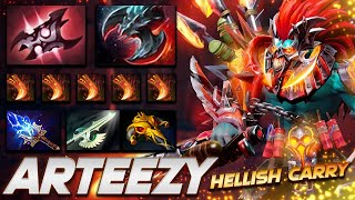 Arteezy Huskar Hell Warrior - Dota 2 Pro Gameplay [Watch & Learn]