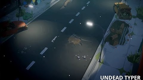 Undead Typer 3D Unity Typing Game. #demo