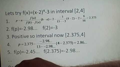 Root finding Bisection/Newton/Secant/False Position and Order of convergence