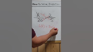 How To Solve Proportion #shorts #math #mathematics #proportions