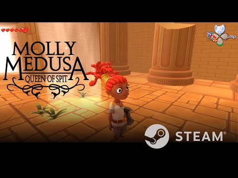 Molly Medusa - Queen of Spit (Steam Announcement Trailer)