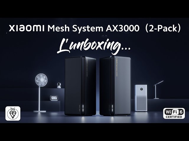 Xiaomi Mesh System AX3000 (1-Pack) Unboxing 