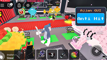 [ANTI HIT🔥] STEAL A BRAINROT SCRIPT AJJAN HUB ANTI HIT, TURRET DESTROY, SEMI INVISIBLE & MORE!