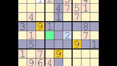 How to Solve Washington Times Sudoku Difficult  August 27, 2023