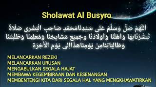 SHOLAWAT BUSYRO VERSI HADROH FULL 1jam