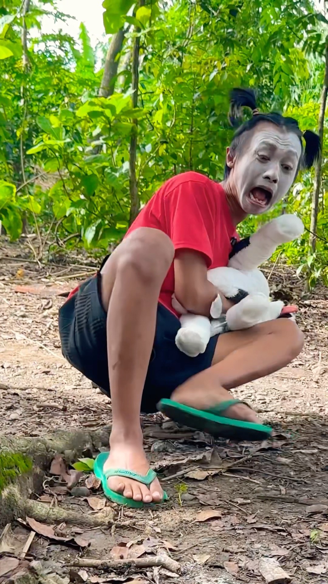 Ternyata Bego Takut Cacing