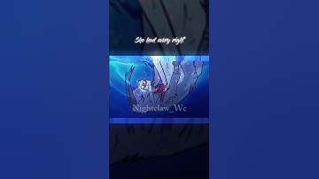 You just caught her off guard tonight #edit #warriorcats #needletail #darktail