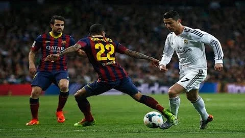 Cristiano Ronaldo vs Dani Alves - The Battle |HD