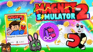 СИМУЛЯТОР ОЧЕНЬ ДОЛГО! ROBLOX Magnet Simulator 2 , магнита 2! эту игру все ждали.