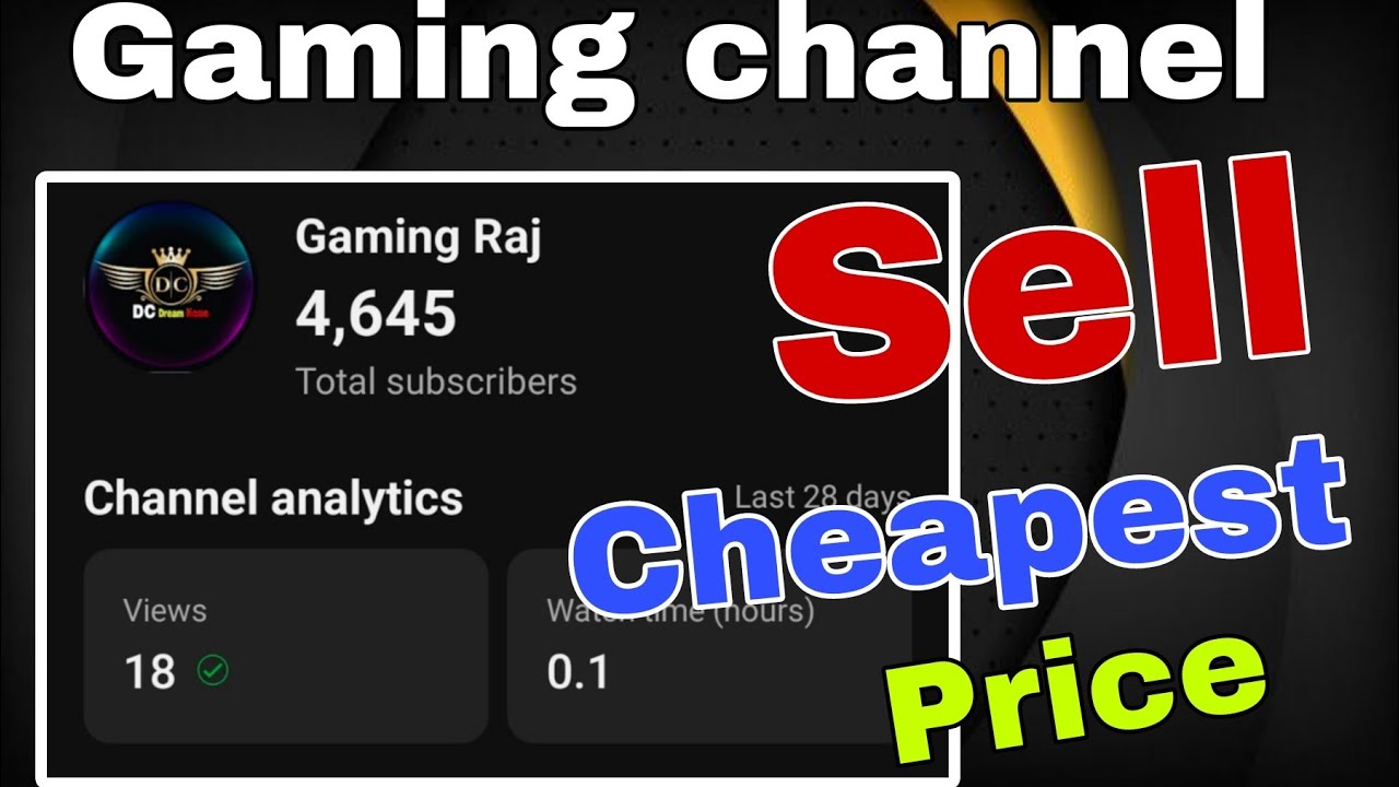 Sell channel. Channel on sale. Chenl on sale.