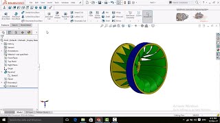 SolidWorks Tutorial: Francis Turbine Runner by Using Boundary Boss/Bass Command