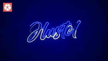 Make Trendy Neon Title Animation In Kinemaster l Tutorial 🔥