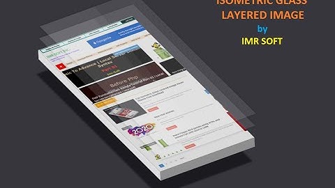 CSS Isometric Glass Layered Image Hover Effect