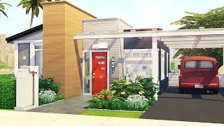 TINY HOUSE FOR A COUPLE WITH 3 TODDLERS 💗 | The Sims 4 | Speed Build
