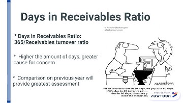 Analysing Receivables screencast