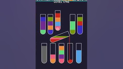 Water Sort Puzzle - level 1746