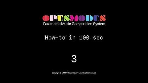 3 - Opusmodus - Using Graphs - SubjectSound