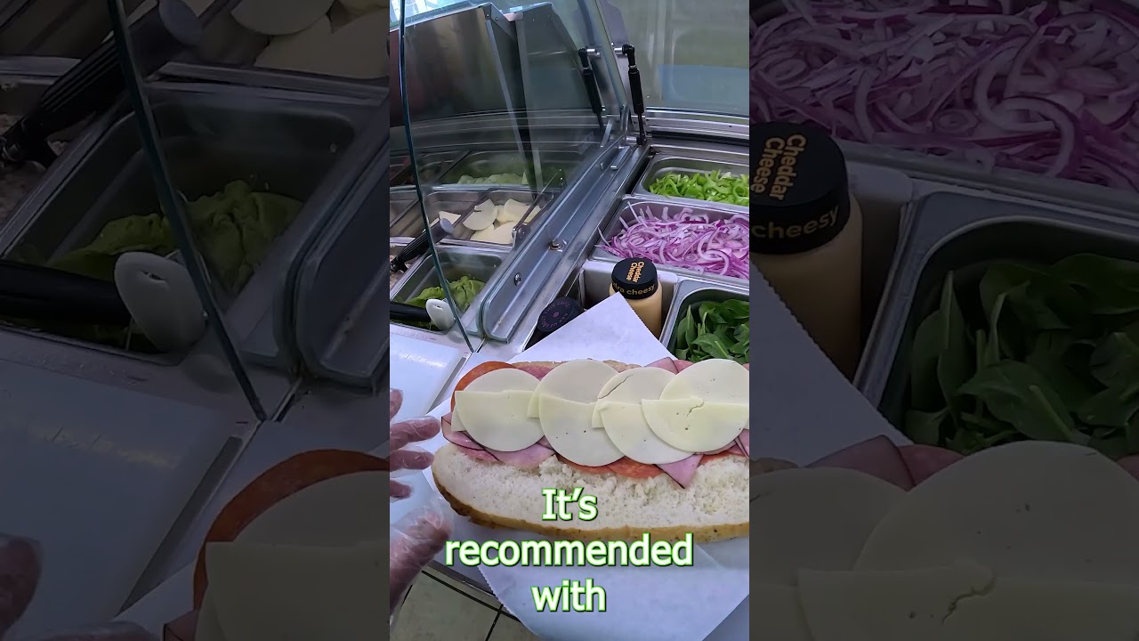 Subway Sandwiches POV How To Make A Footlong BMT