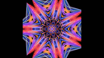 Colorful Mandala flower