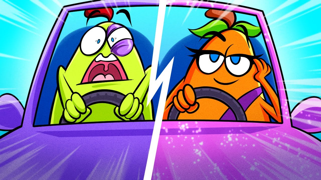 Chicas VS Chicos Conduciendo 🚗 | Momentos Locos en la Carretera