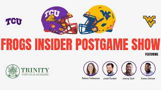 Frogs Insider Postgame Show: West Virginia 24, TCU 20