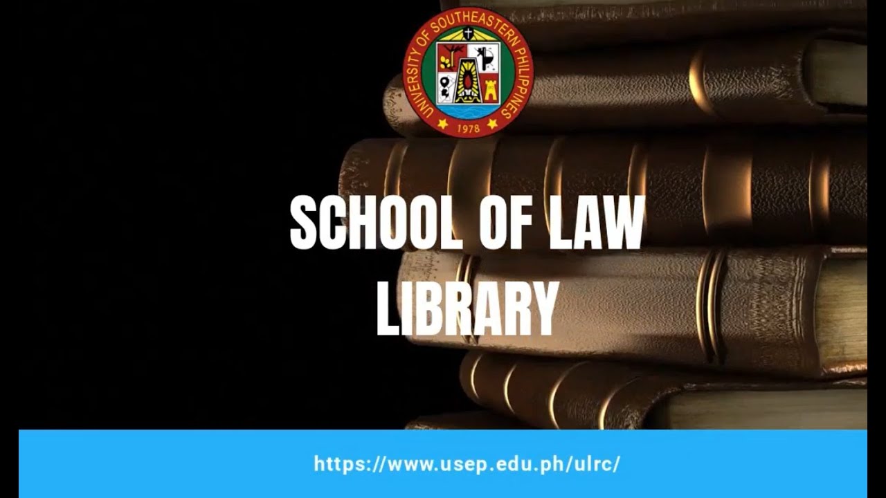 USeP School of Law Library Video Presentation 2020 - YouTube