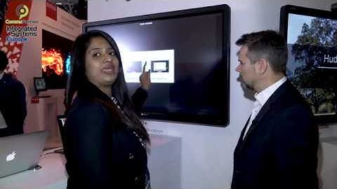 Barco demonstrates the new features included in the ClickShare CSE-200+