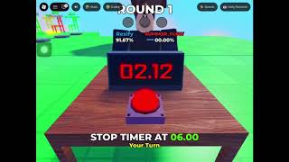 Playing stop the timer!