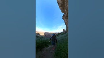 Running Vasquez Rocks  #running #trailrunning #insta360 #altra #california