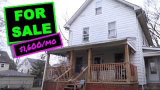 Earn $1,600/mo with this Turnkey House in Akron | Investment Properties For Sale - 1278 Beardsley