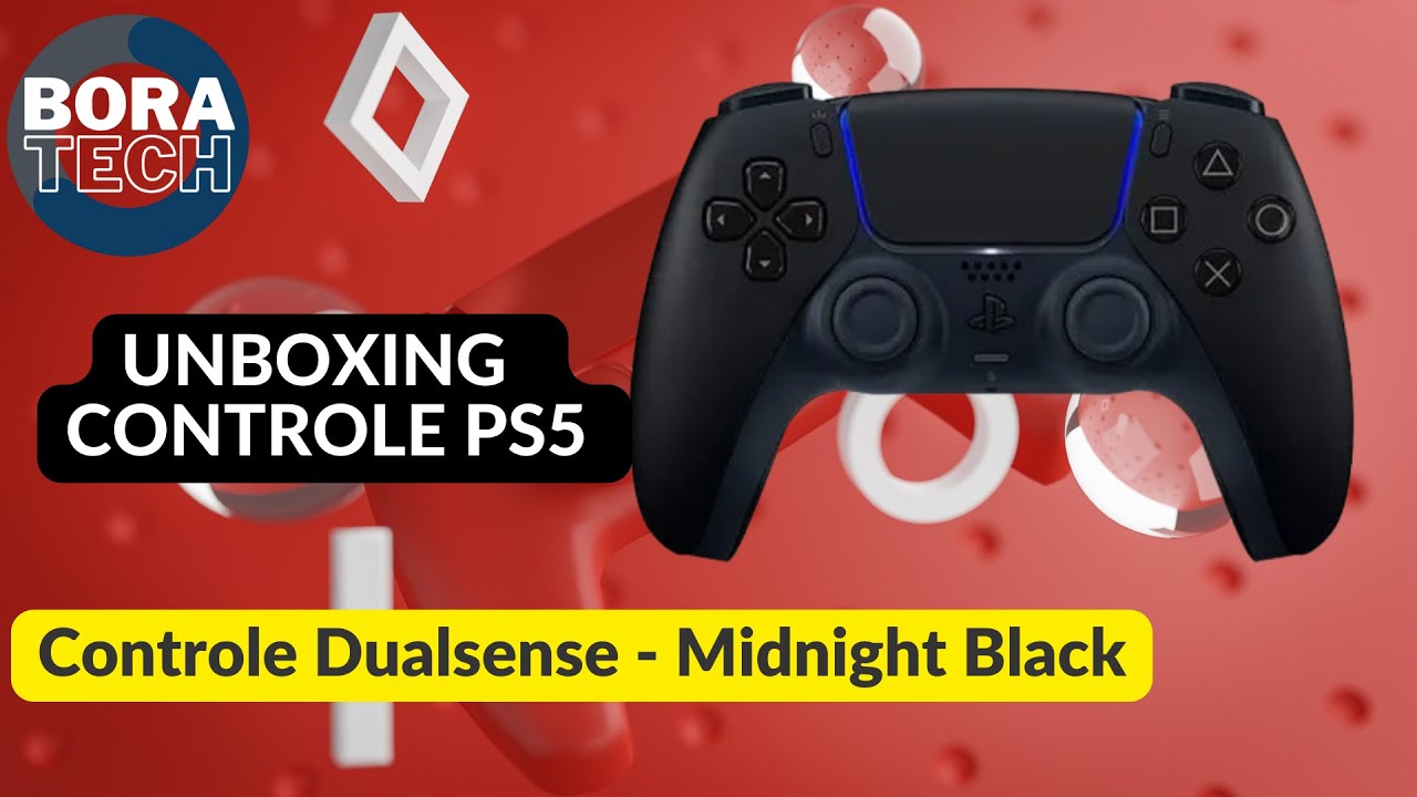 Controle PS5 Dualsense Midnight Black para Playstation sony em