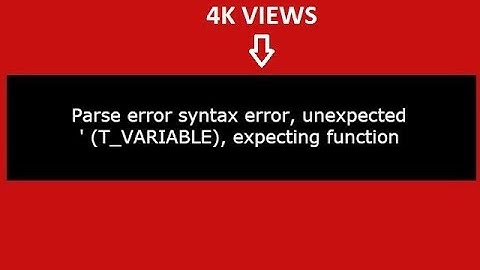 Parse error syntax error, unexpected T_VARIABLE, expecting function (T_FUNCTION) or const (T_CONST)