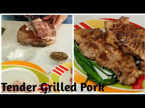 Grilled Porkchop   How to cook tender and juicy porkchop