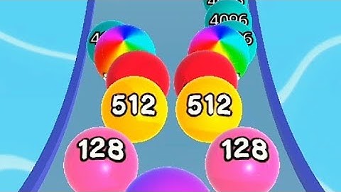 Ball run 2048 NeW Update Gameplay Level 126