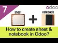 7. How to Create Sheet and Notebook in Odoo 18 Form View | Odoo 18 UI Customization