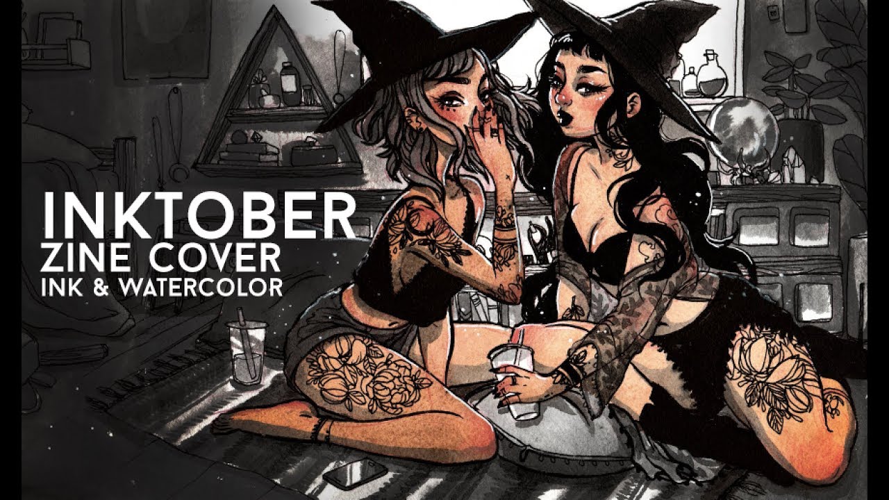 the of jacquelin deleon witch inktober zine cover jacquelin de the of jacquelin deleon witch inktober zine cover jacquelin de
