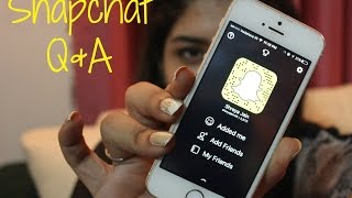 Snapchat Q & A | Dancing, Singing, Dealing with Haters and a Lot More!