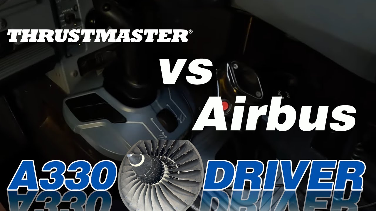 Thrustmaster vs. Airbus | Let's compare the TCA Airbus Stick against the REAL counterpart