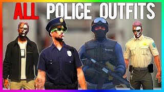 How To Get ALL Police Outfits in GTA 5 Online! (2024)
