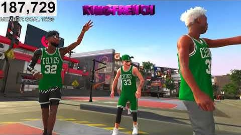 NBA 2K20 DUNK FEST X2 REP 69% TO MASCOTS USING BEST BUILD 2 WAY SLASHING PLAYMAKER BEST JUMPSHOT