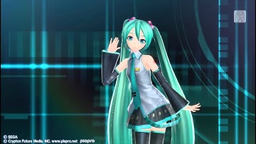 Hatsune Miku: Project DIVA f 2nd BGM - Title Screen