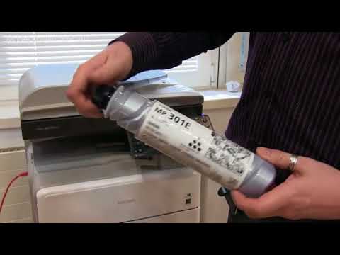 RICOH. Замена пользователем тубы тонера RICOH. Замена пользователем тубы тонера