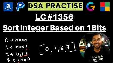 LC: 1356 | Sort Integers by the number of 1 Bits