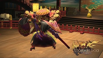 Final Fantasy XIV: Stormblood - FFX Yojimbo BOSS Fight!!