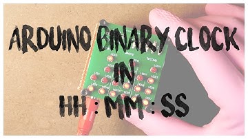 How to make a Binary Clock using Arduino with seconds (Charlieplexing + Arduino + RTC DS1307)